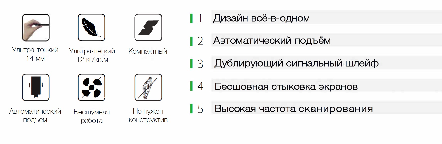 Преимущества мобильного складного LED-экрана